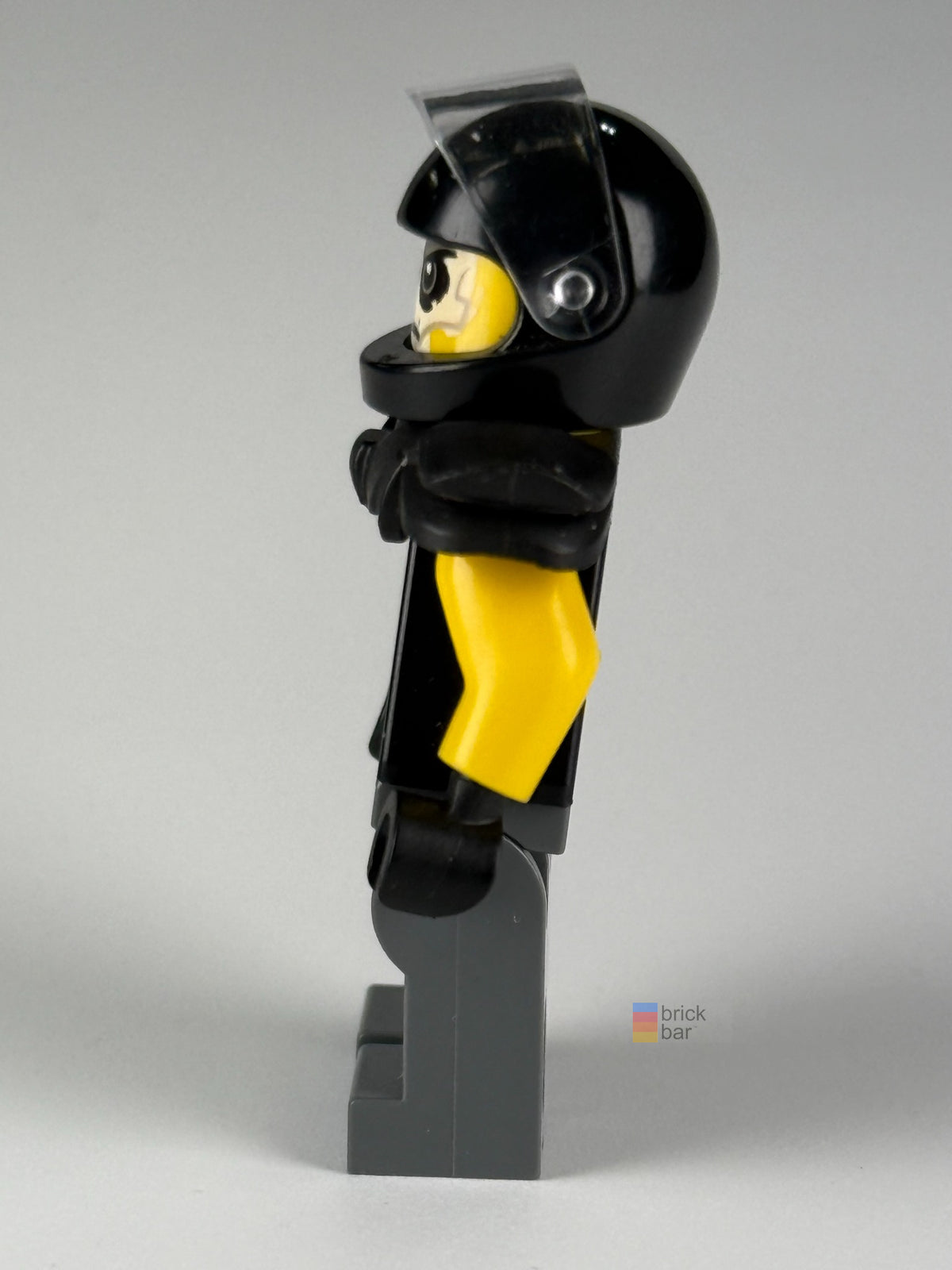 Chopper Maroon (Helmet and Shoulder Pads) njo0399 side view
