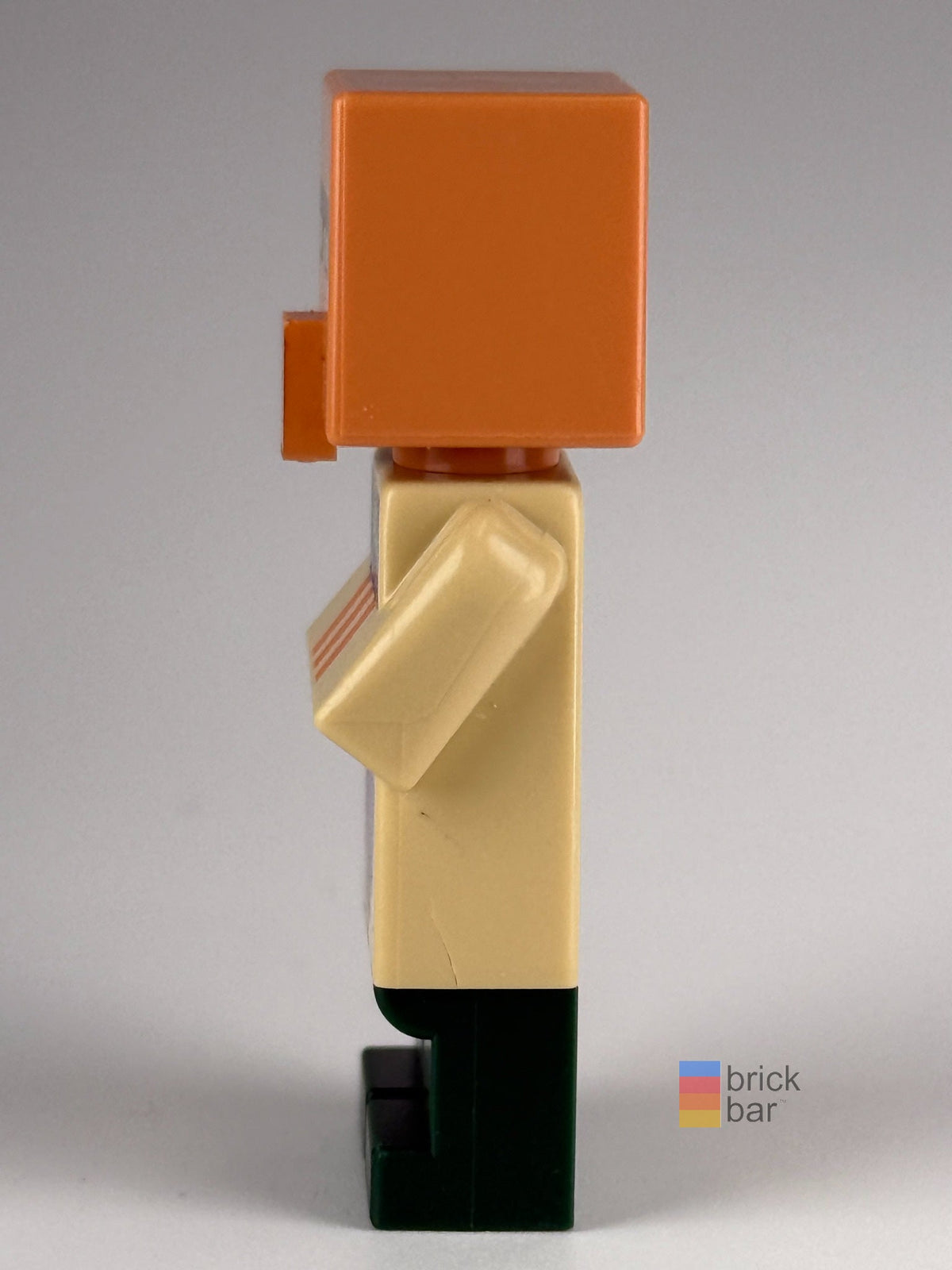 Villager Cleric Desert Biome Outfit min076 LEGO® Minecraft minifigure side view — Brick Bar