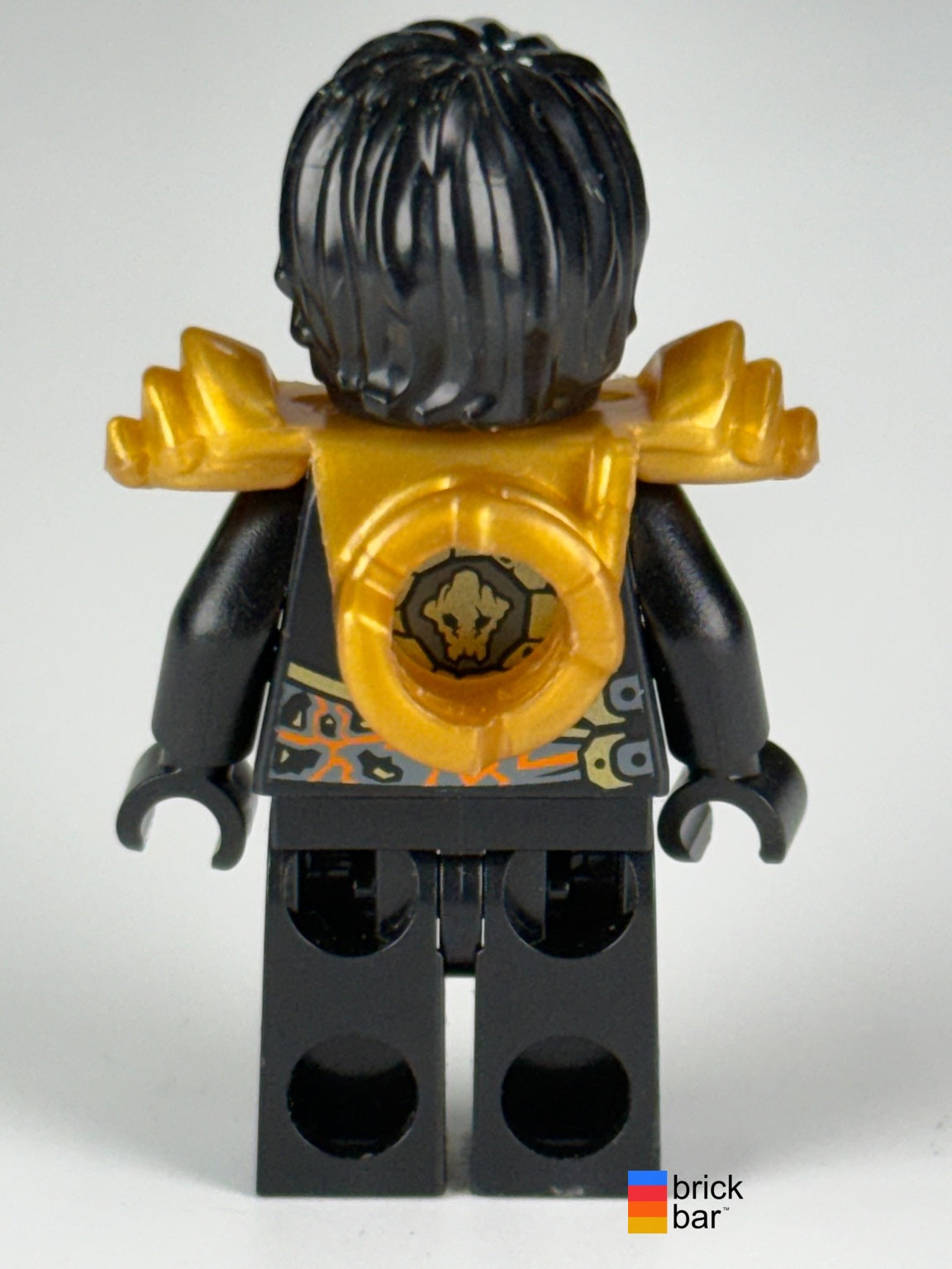 Cole - Rebooted, Shoulder Armor, Hair njo0270, back view