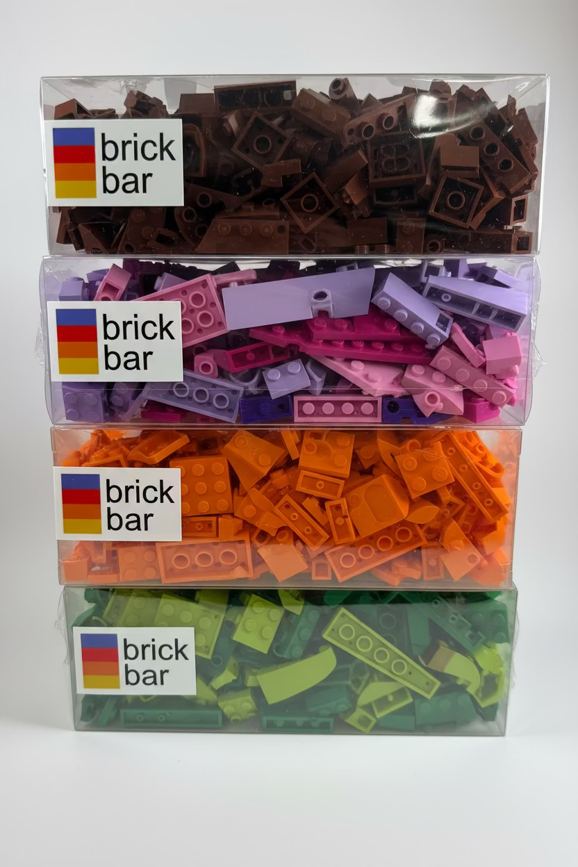 Brick Box, Color-Sorted, Premium
