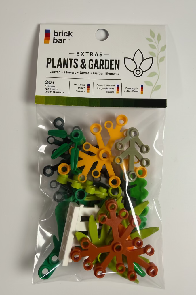 Brick Bar™ Extras: Plants & Garden