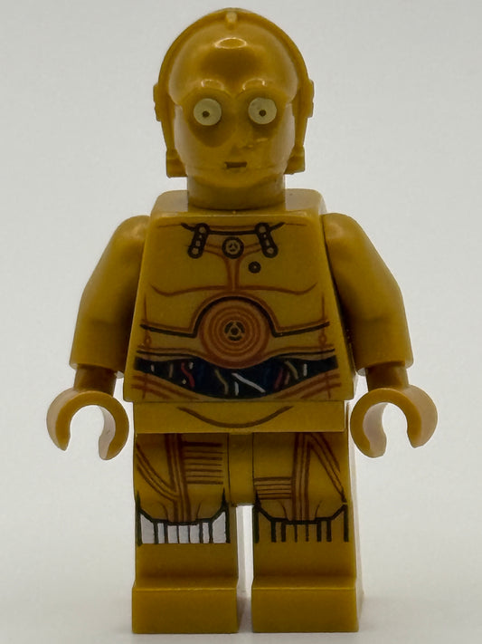 C-3PO, Colorful Wires, Printed Legs sw0700