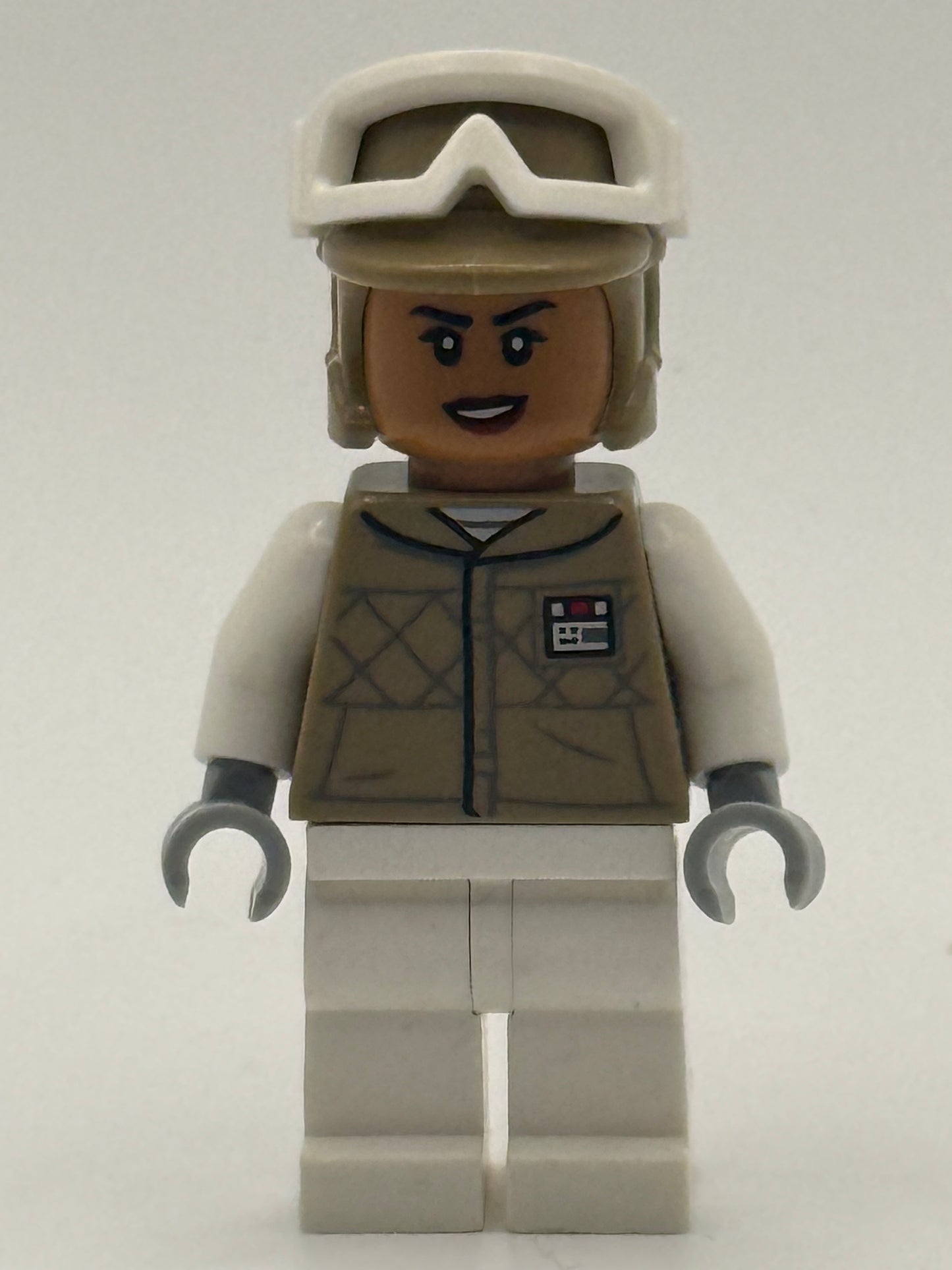 Hoth Rebel Trooper, Dark Tan Uniform and Helmet, Female sw1185