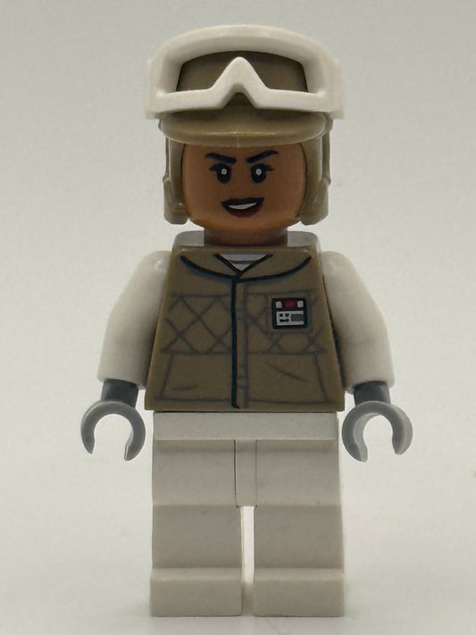 Hoth Rebel Trooper, Dark Tan Uniform and Helmet, Female sw1185