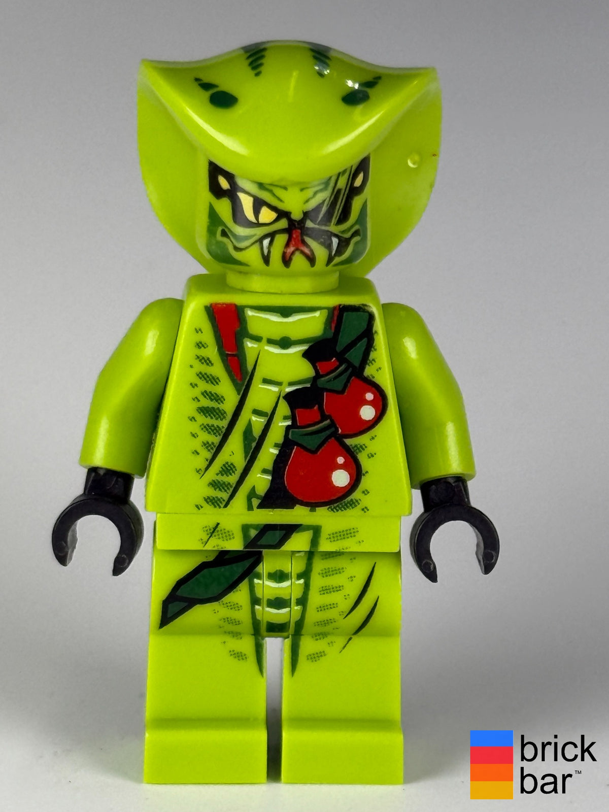 Lasha - Red Vials njo0051 LEGO NINJAGO minifigure, front view