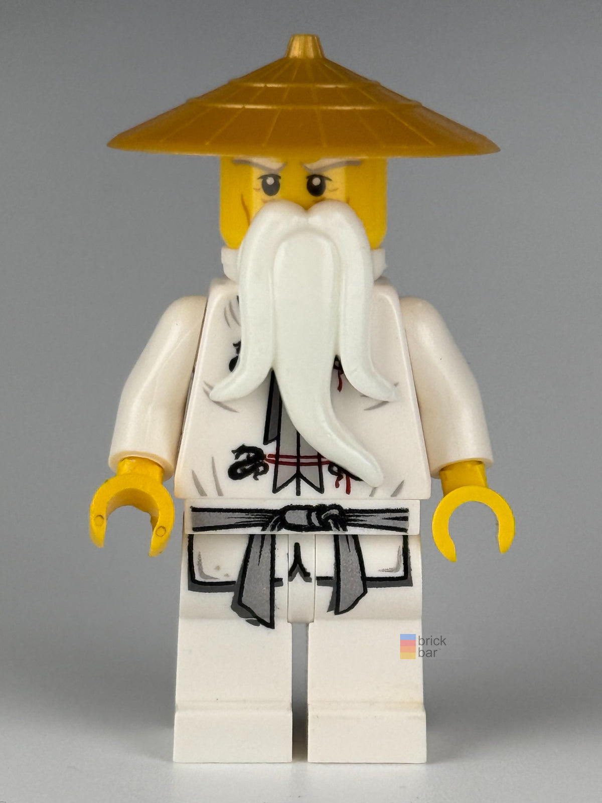 Wu Sensei - Pearl Gold Hat njo0064 front view