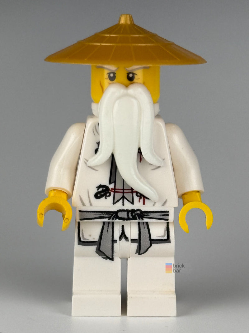 Wu Sensei - Pearl Gold Hat njo0064 front view