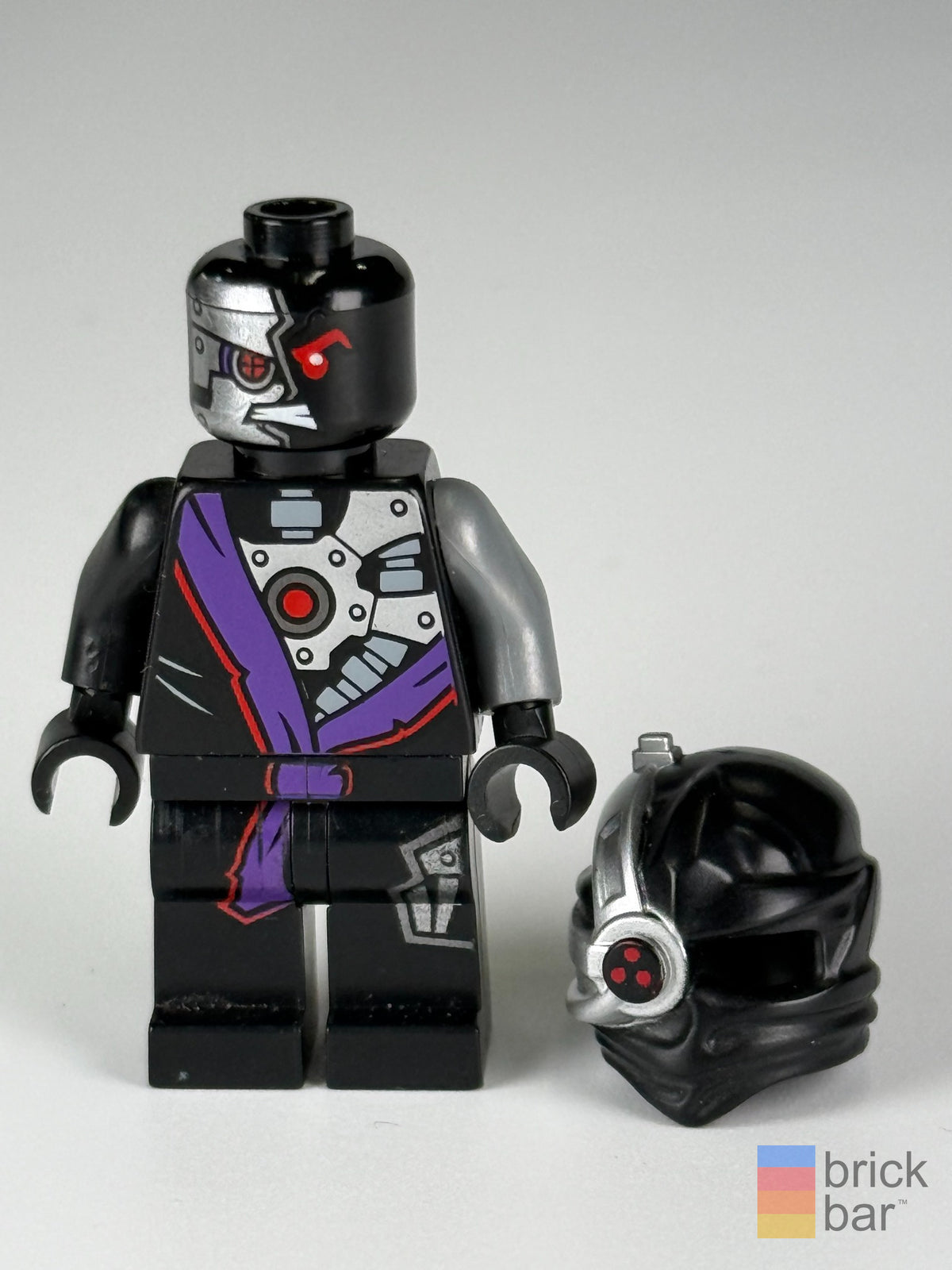 Nindroid Warrior njo0083 head detail front view