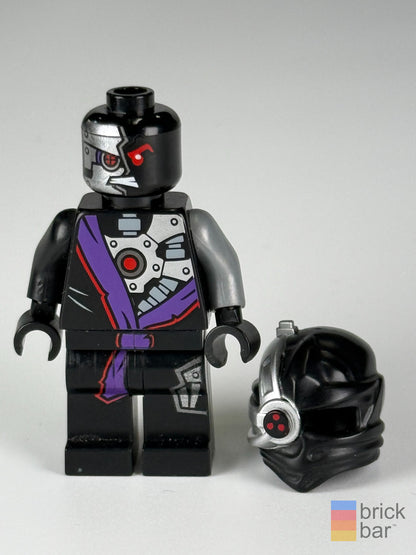 Nindroid Warrior njo0083 head detail front view