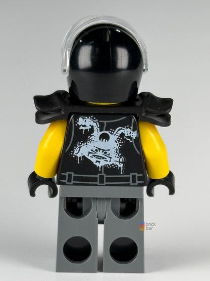 Chopper Maroon (Helmet and Shoulder Pads) njo0399 back view