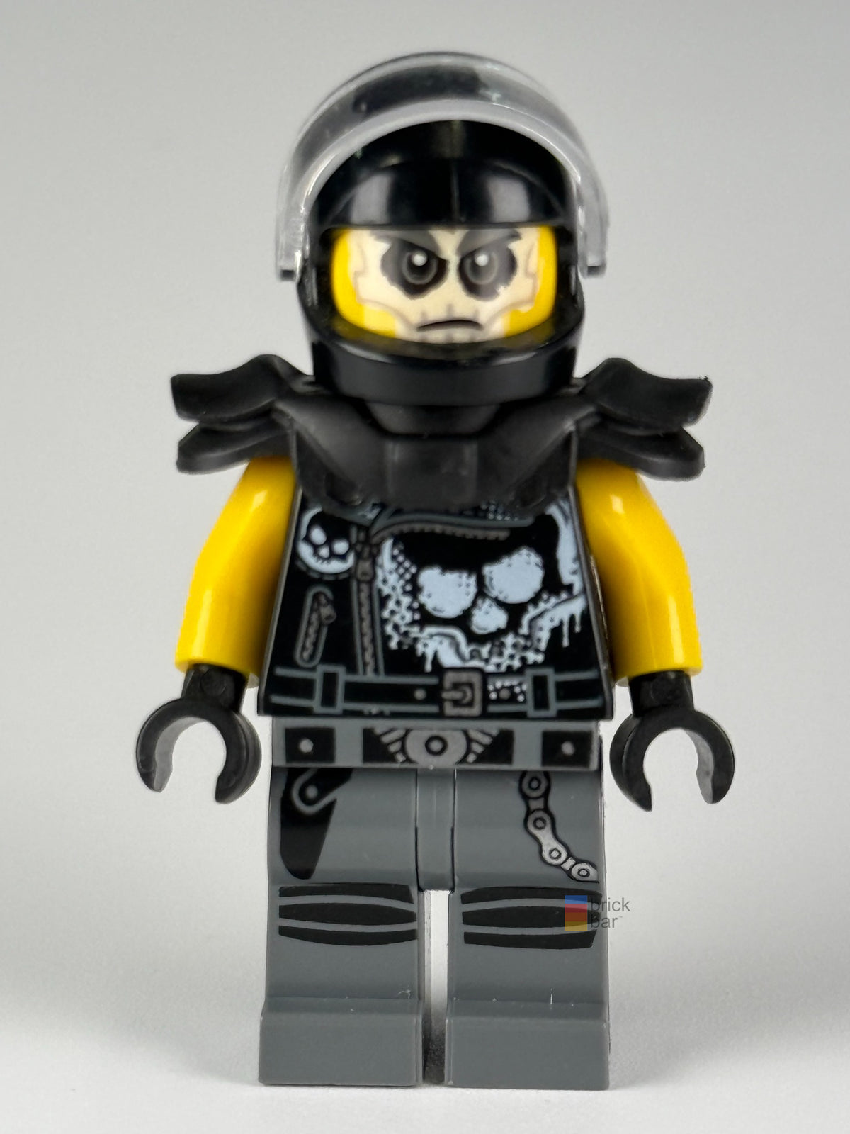 Chopper Maroon (Helmet and Shoulder Pads) njo0399 front view