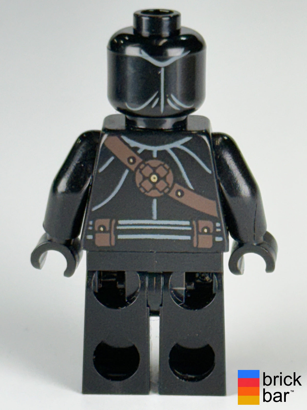 Talon sh0529 LEGO DC Super Heroes minifigure, back view with printed torso