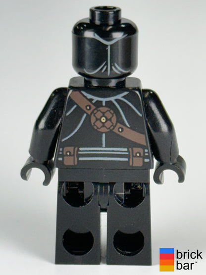 Talon sh0529 LEGO DC Super Heroes minifigure, back view with printed torso