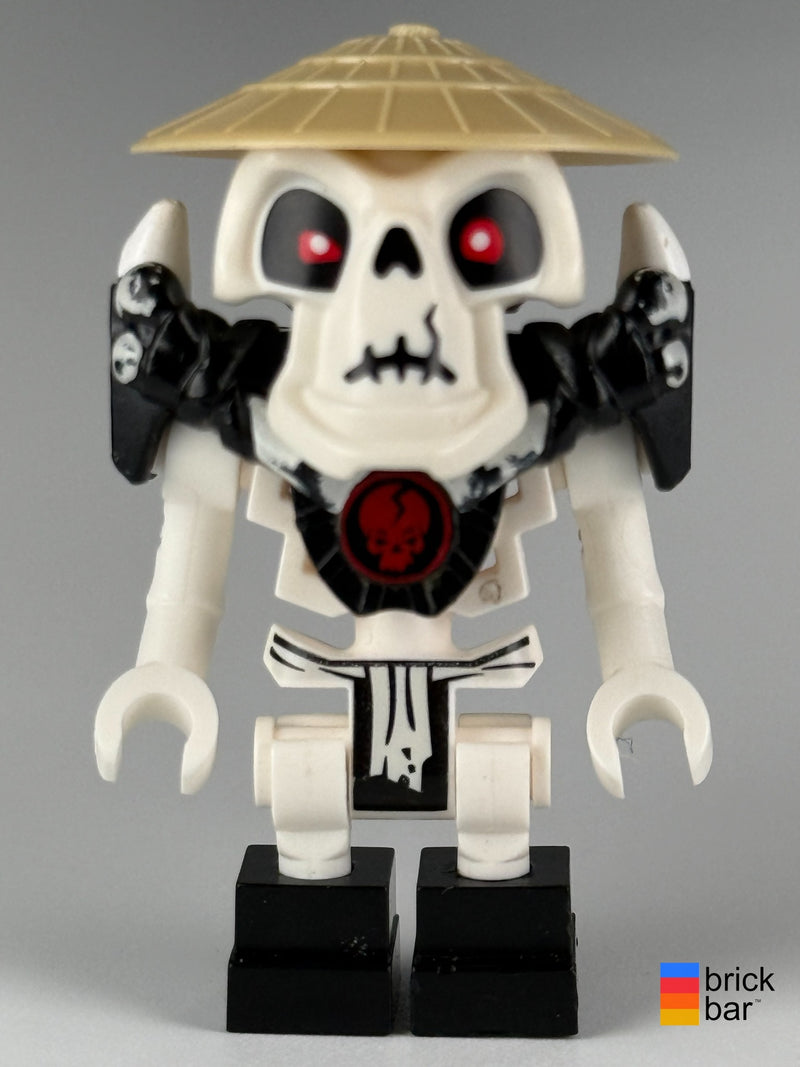 Wyplash (Skulkin) - Vertical Grip Hands njo0027 LEGO NINJAGO minifigure, front view