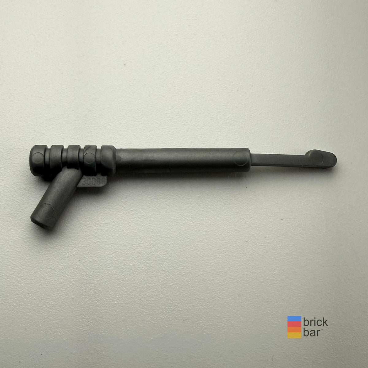 LEGO Atlantis Spear Gun 30088 in dark bluish gray, original Brick Bar photograph