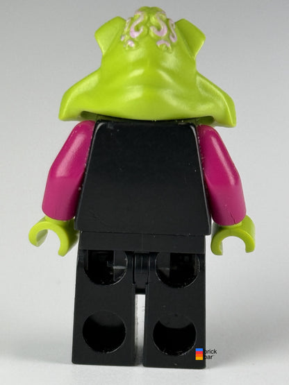 Alien Trooper ac003 LEGO® Alien Conquest minifigure back view — Brick Bar™