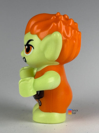 Barblin elf025 LEGO Elves goblin side view, Brick Bar original photograph