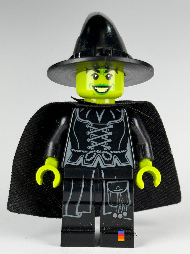 Wicked Witch dim005 LEGO The Wizard of Oz minifigure, front view
