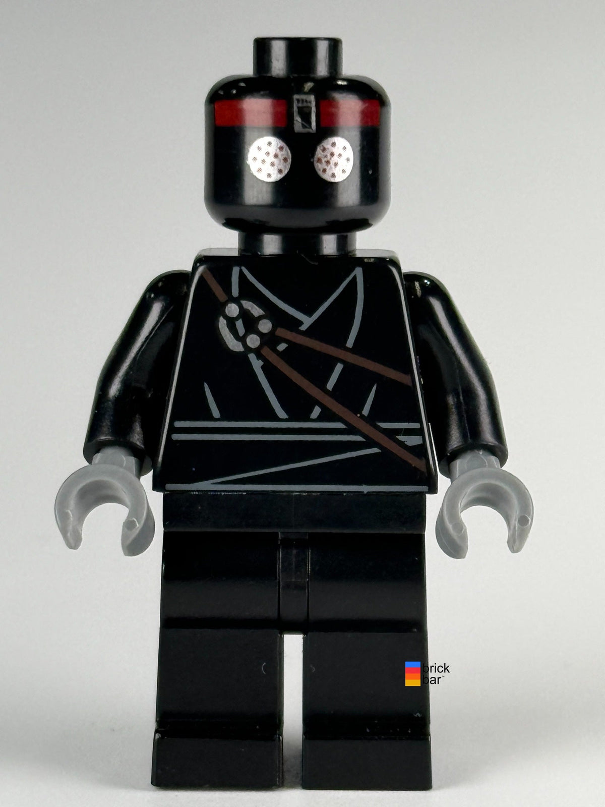 Foot Soldier Robot tnt011 LEGO Teenage Mutant Ninja Turtles minifigure front view, Brick Bar original photograph