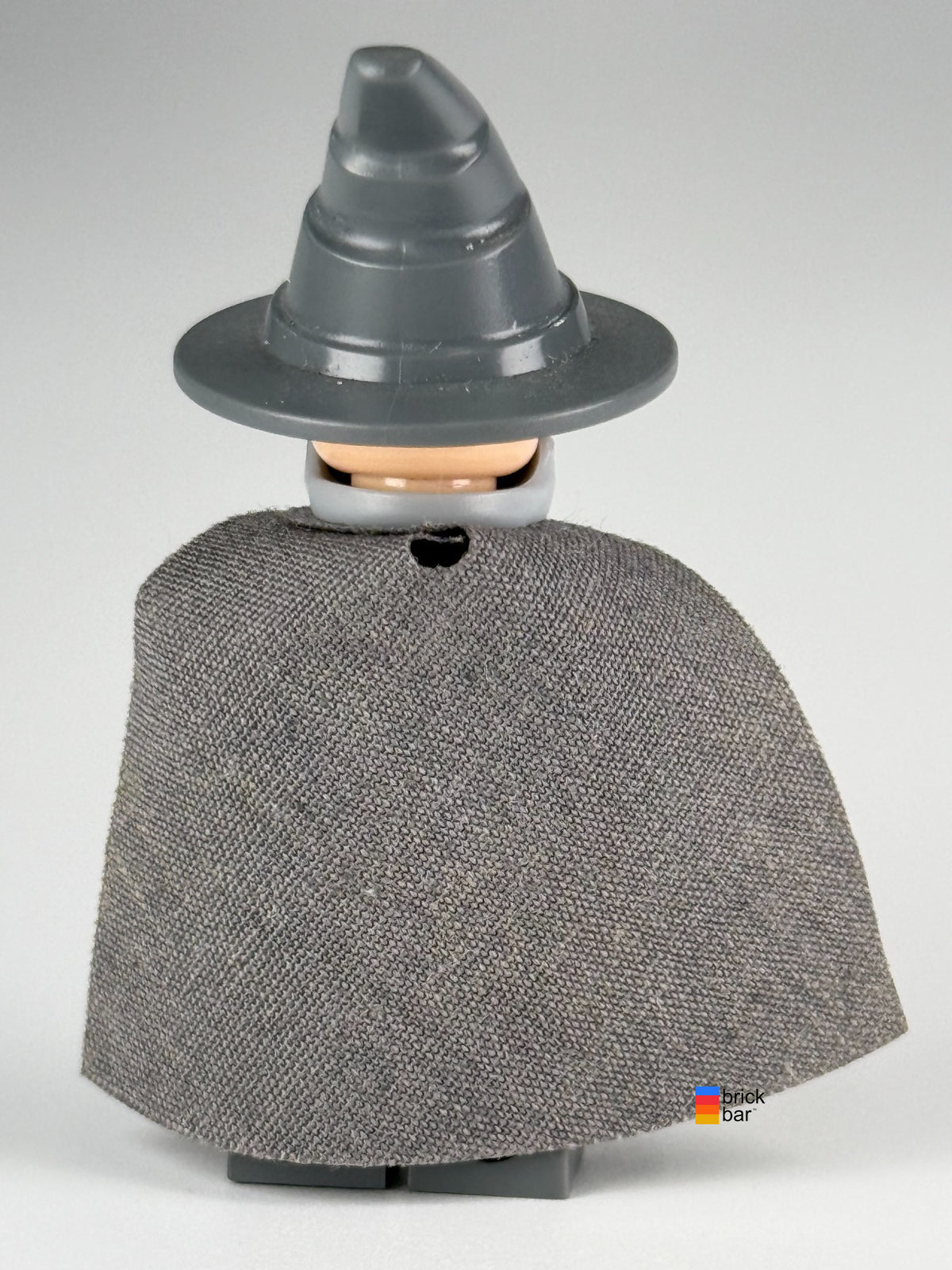 Gandalf the Grey lor001 back view — original Brick Bar photograph