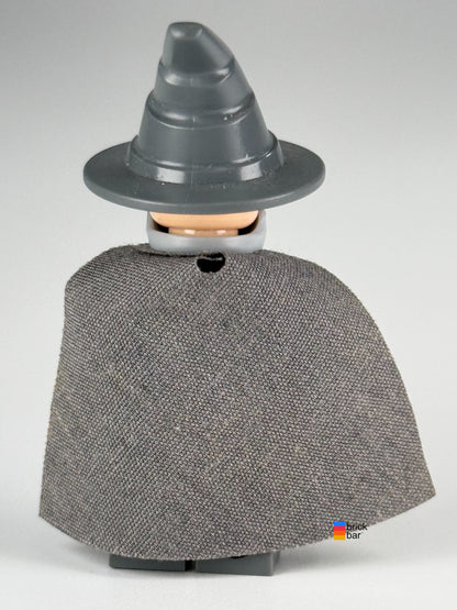 Gandalf the Grey lor001 back view — original Brick Bar photograph