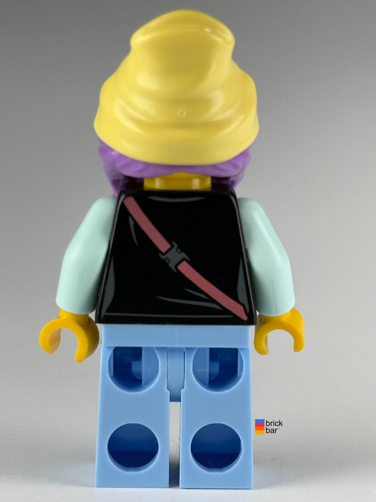 Original Brick Bar photograph of LEGO Parker L. Jackson hs019, back view