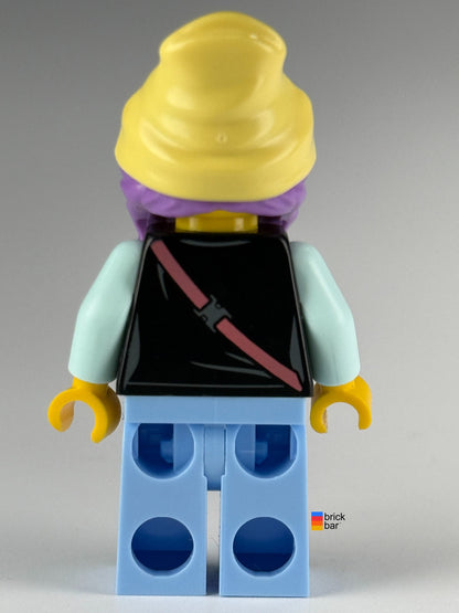 Original Brick Bar photograph of LEGO Parker L. Jackson hs019, back view