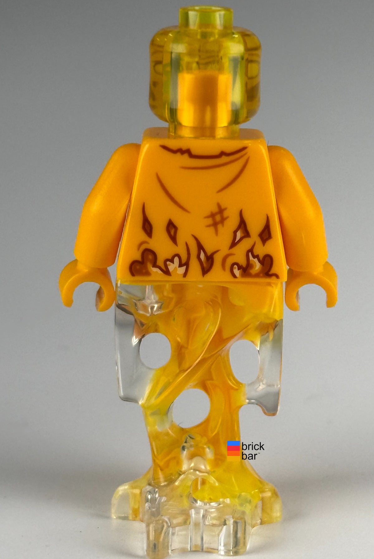 Scrimper hs033 LEGO Hidden Side minifigure, original Brick Bar back photograph