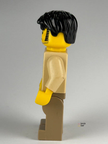 Jake Raines pha009 LEGO Pharaoh's Quest minifigure side view, original Brick Bar photograph
