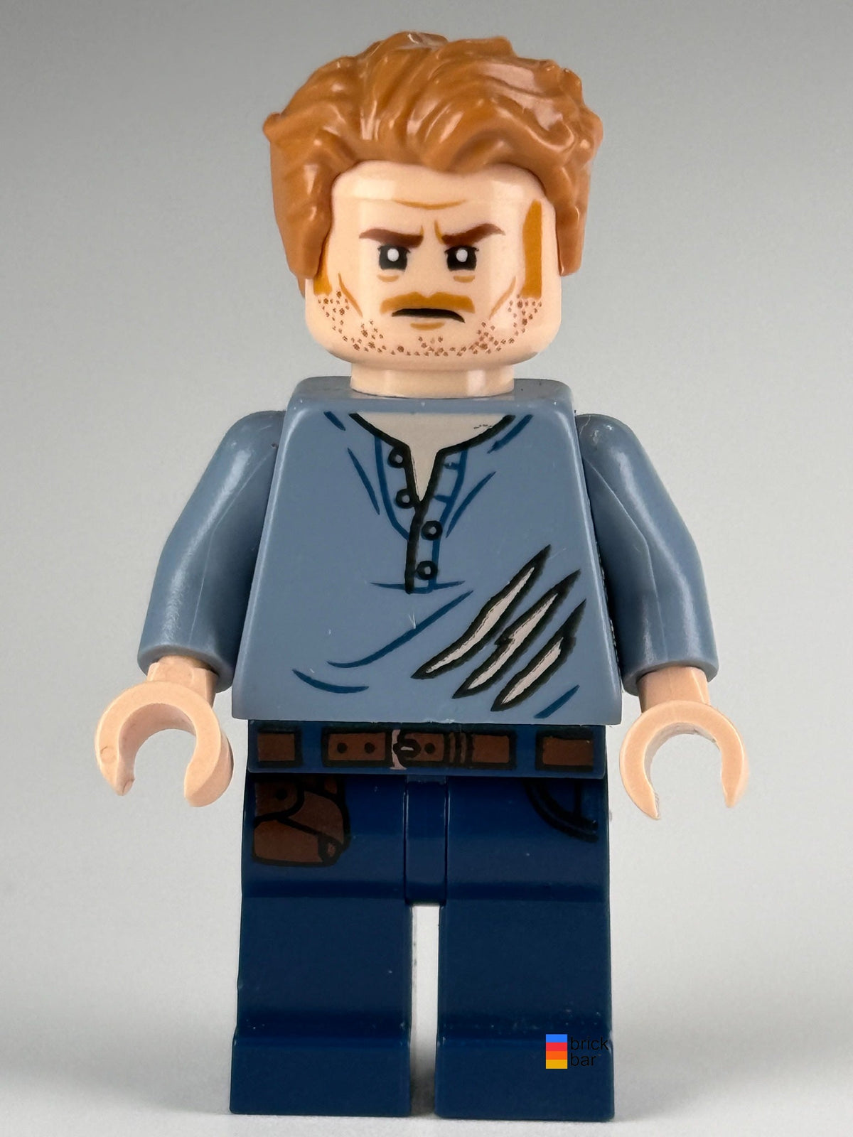 Genuine pre-owned LEGO® Jurassic World Owen Grady jw020, alternate expression view