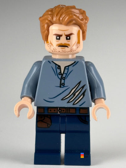 Genuine pre-owned LEGO® Jurassic World Owen Grady jw020, alternate expression view