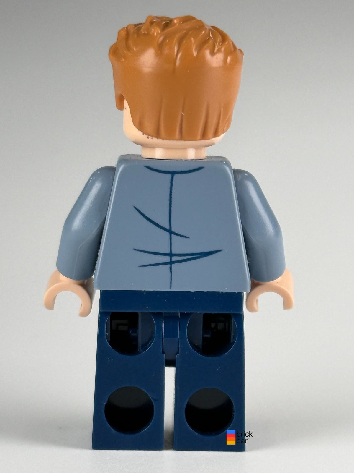 Genuine pre-owned LEGO® Jurassic World Owen Grady jw020, back view
