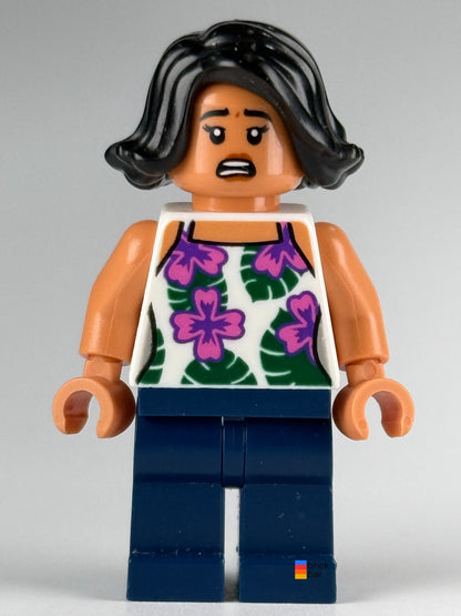Brick Bar original LEGO Jurassic World Sammy Gutierrez jw072 alternate expression view