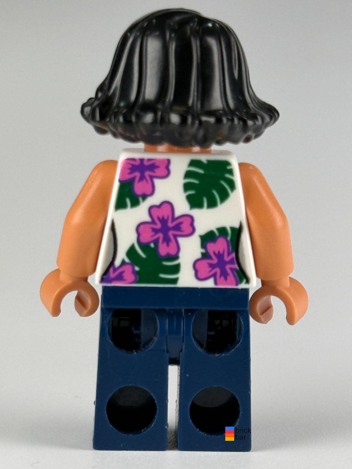 Brick Bar original LEGO Jurassic World Sammy Gutierrez jw072 back view