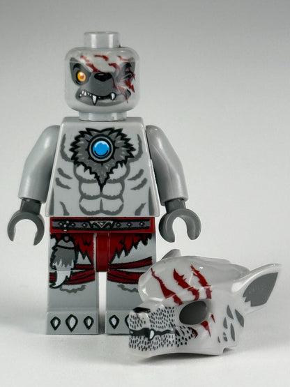 Winzar loc009 LEGO Legends of Chima minifigure face detail 1