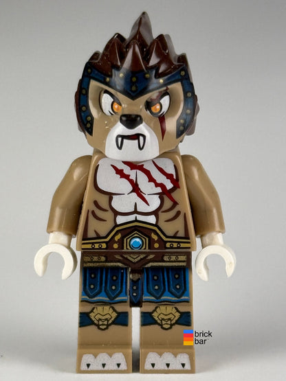 Longtooth loc027 LEGO Legends of Chima minifigure — front view