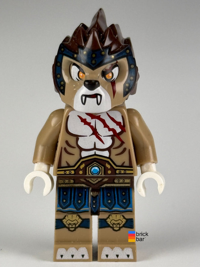 Longtooth loc027 LEGO Legends of Chima minifigure — front view