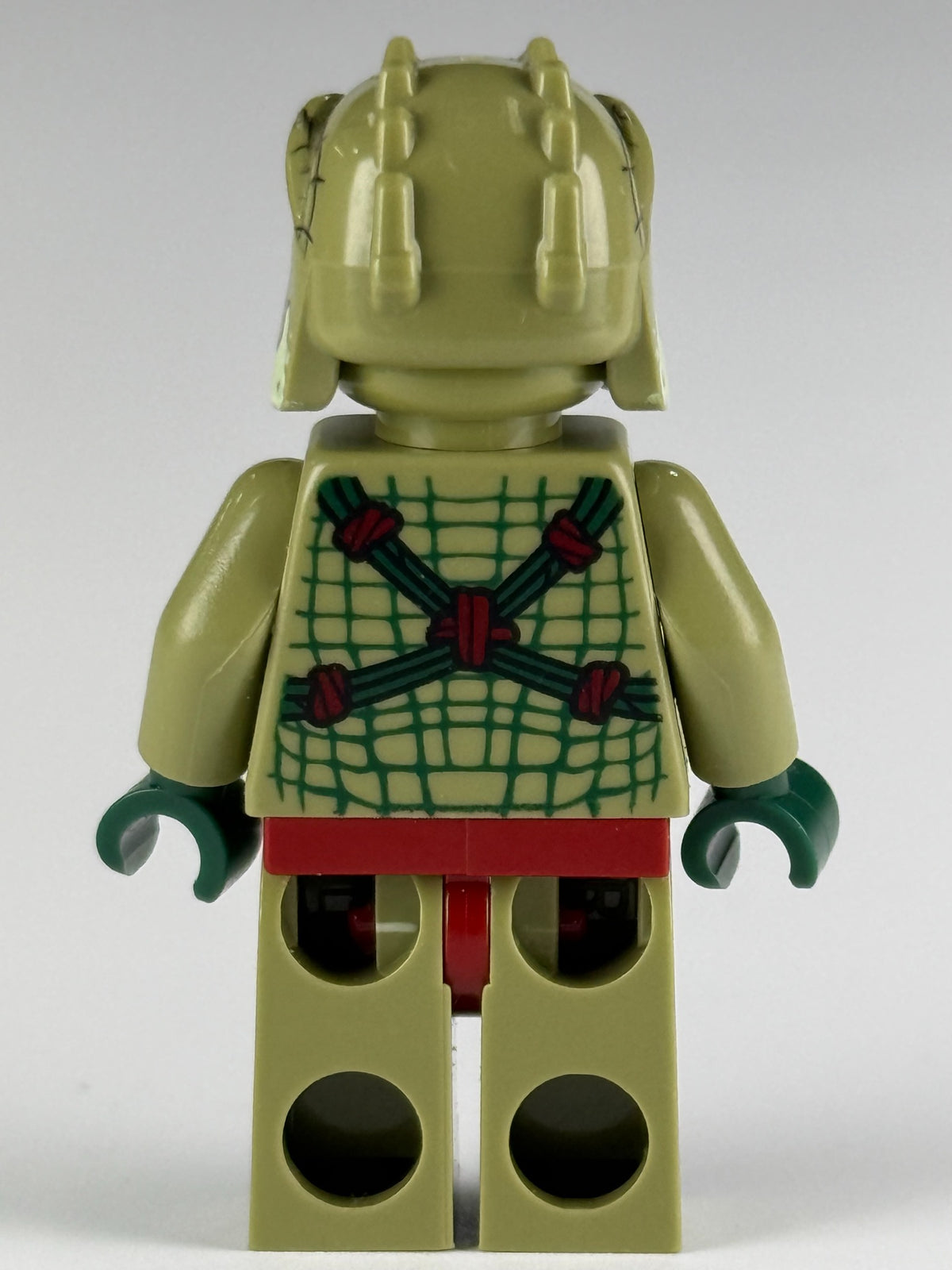Crocodile Warrior 2 loc123 LEGO Legends of Chima minifigure back