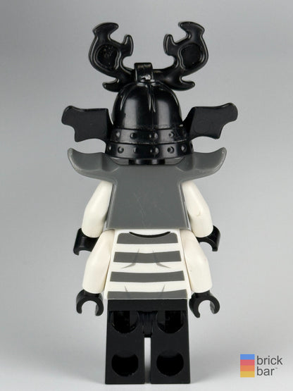 Stone Army Warrior - Red Face, Giant njo0235 back view