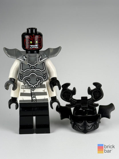Stone Army Warrior - Red Face, Giant njo0235 helmet and face detail