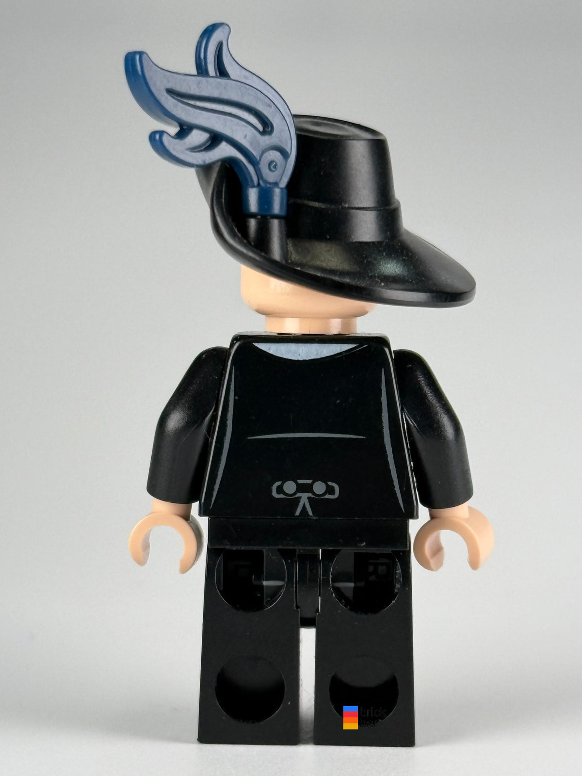 Hector Barbossa, Black Coat poc004 — back view; original Brick Bar photograph