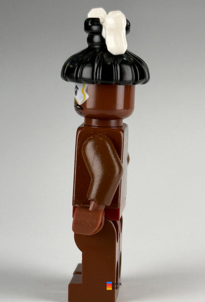 Brick Bar original LEGO Pirates of the Caribbean Cannibal - White Face Paint poc009 side view