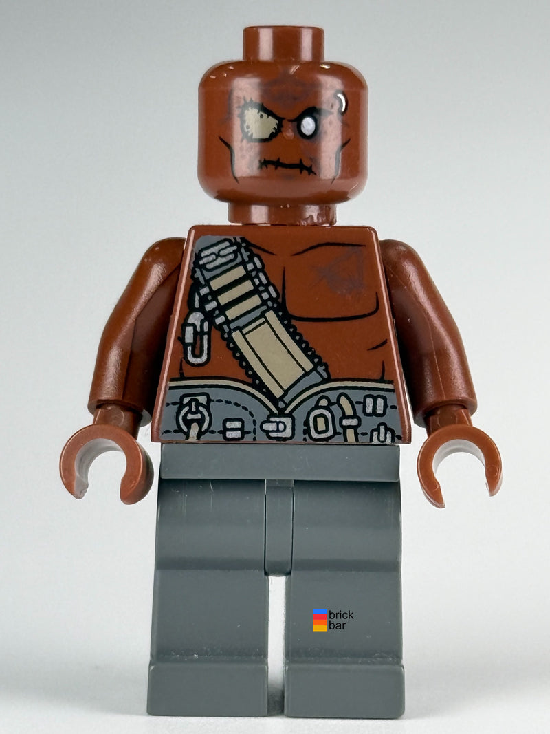 Brick Bar original LEGO Pirates of the Caribbean Gunner Zombie poc014 front view
