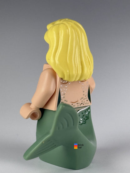 Mermaid, Curved Tail poc020 — back view; original Brick Bar photograph