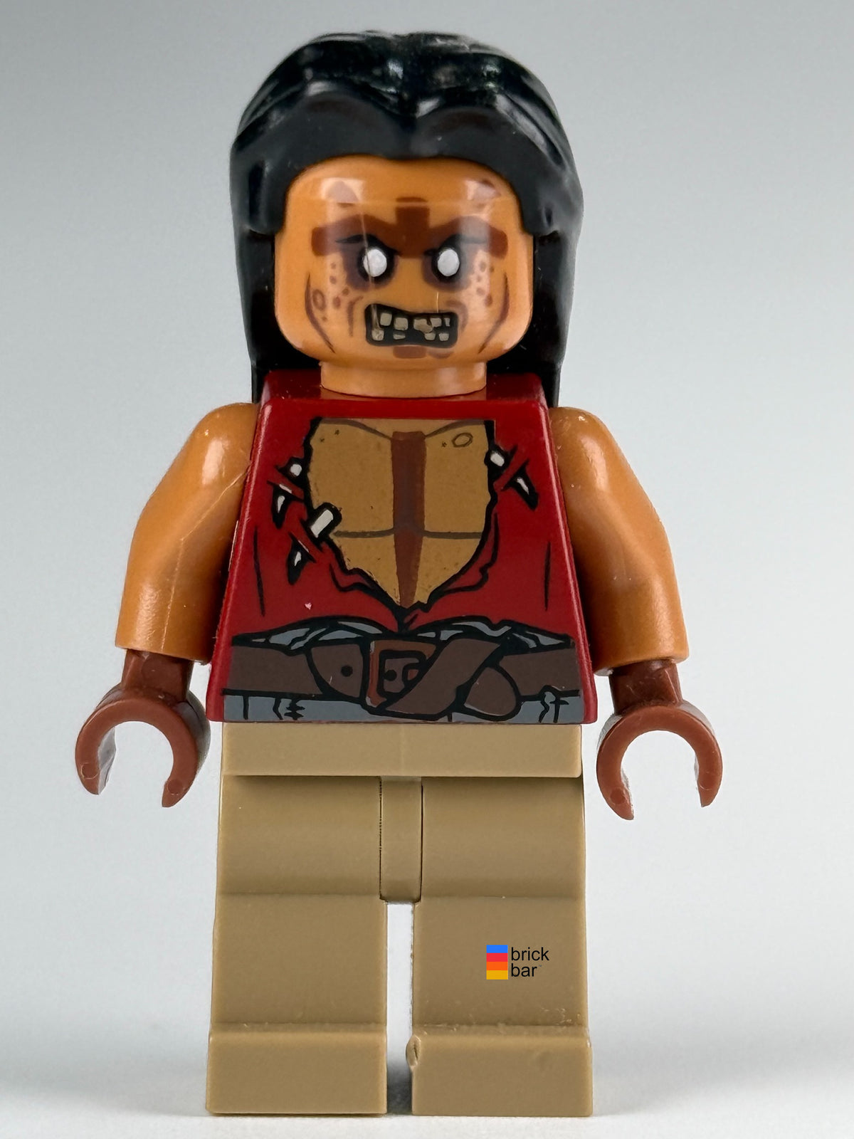 Brick Bar original LEGO Pirates of the Caribbean Yeoman Zombie poc027 alternate expression view