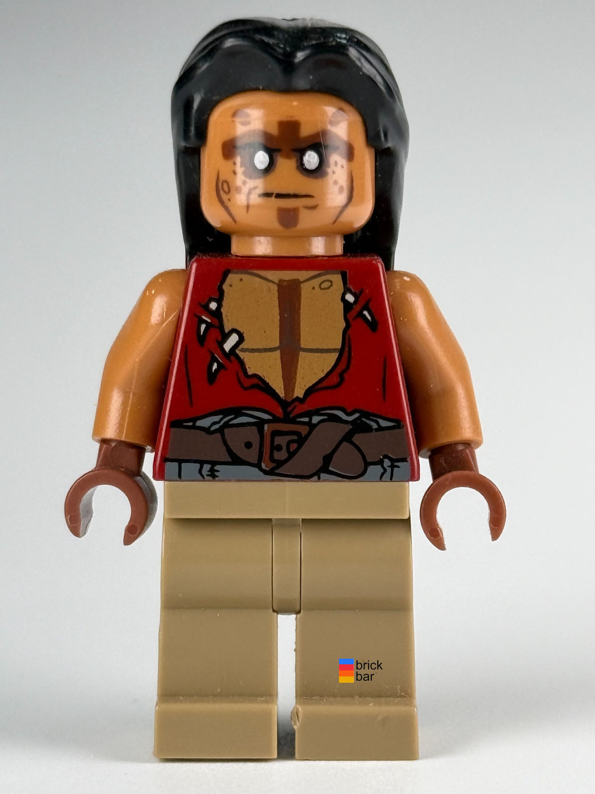 Brick Bar original LEGO Pirates of the Caribbean Yeoman Zombie poc027 front view