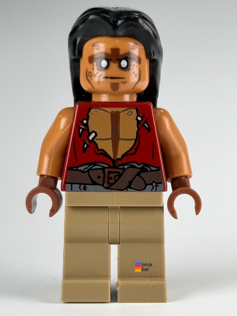 Brick Bar original LEGO Pirates of the Caribbean Yeoman Zombie poc027 front view