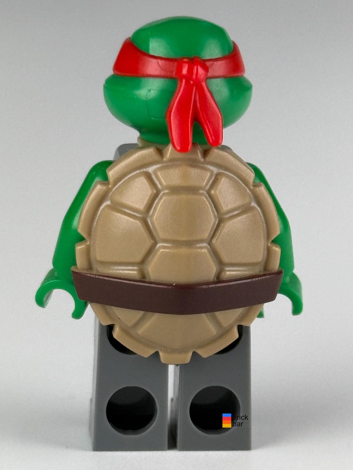 Raphael with Armor tnt026 back view — original Brick Bar product photograph