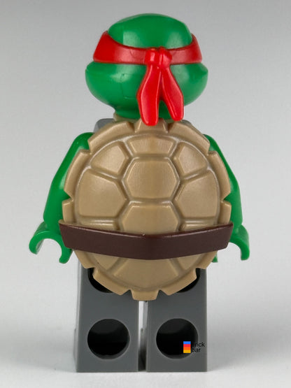 Raphael with Armor tnt026 back view — original Brick Bar product photograph