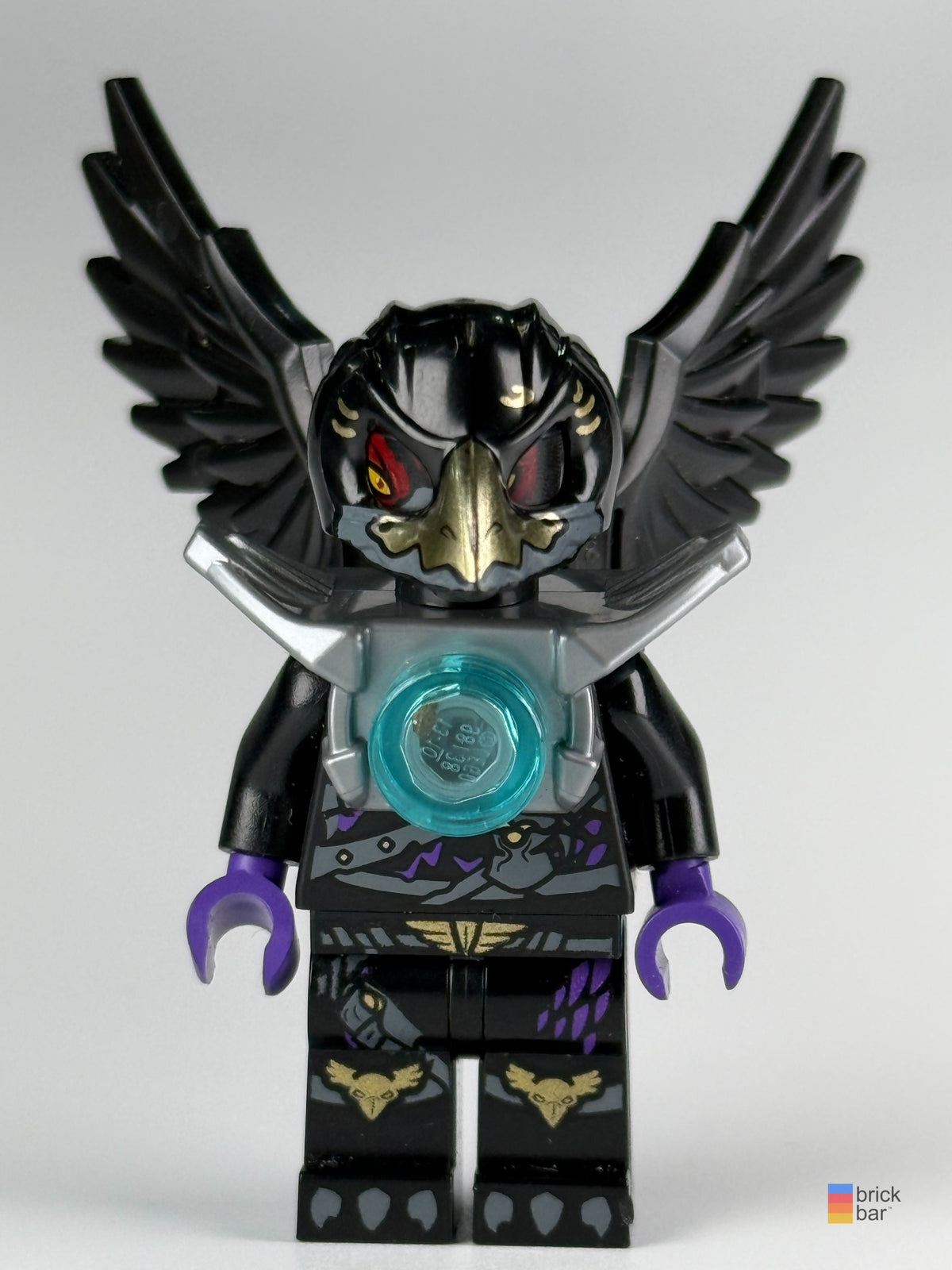 Razcal loc002 LEGO Legends of Chima minifigure front — Brick Bar™